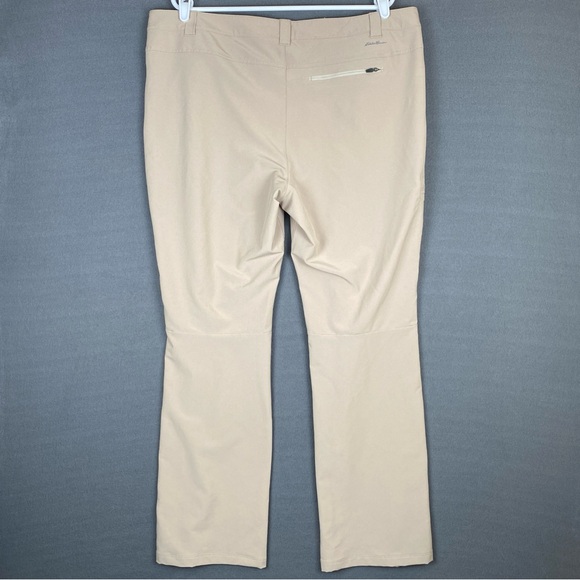 Eddie Bauer Travex Chino Pants Women's 18 Cargo Lightweight Outdoor Hiking - Picture 2 of 10